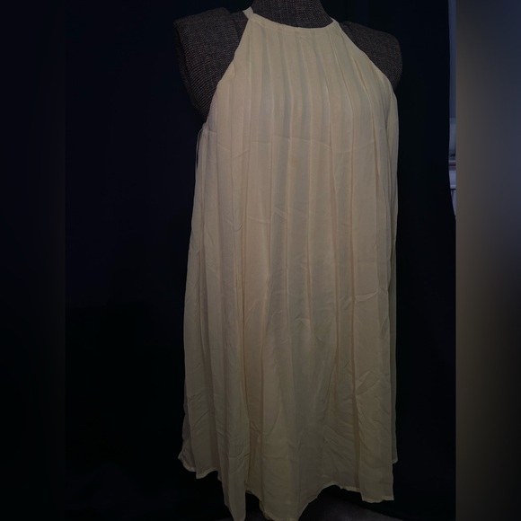 Express Golden Yellow Dress - Picture 2 of 4